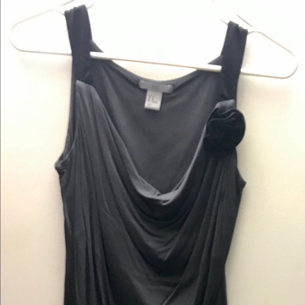 XS H&M Grey and Black tank